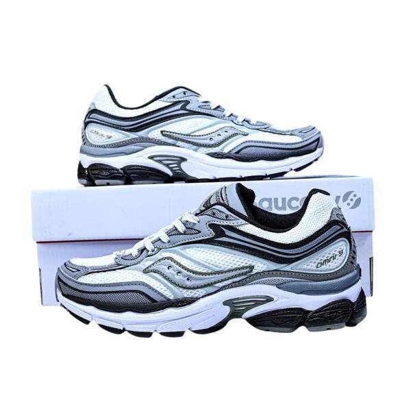 סאקוני ריצה נעלי | Saucony ProGrid Omni 9 Fabricated Future White Multi