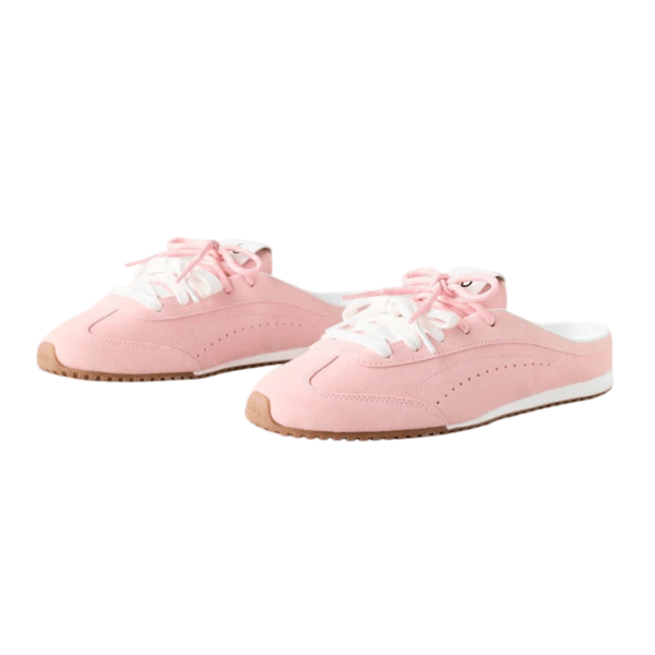 נעלי סניקרס אלו יוגה | ALO Sunset Sneaker Mule Sundrenched Pink