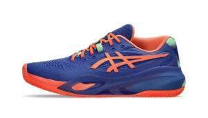 נעלי פאדל אסיקס | Asics Gel-Resolution x Padel Dark Cobalt/Vivid Coral