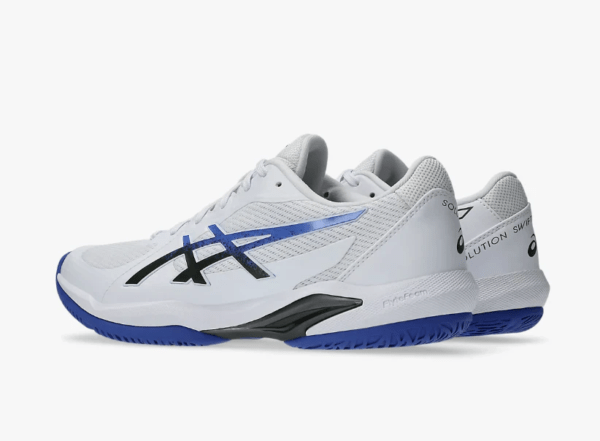 נעלי טניס אסיקס | ASICS SOLUTION SWIFT FF 2 WHITE/DARK COBALT