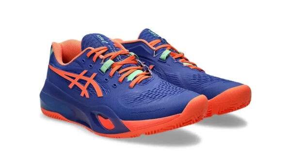 נעלי פאדל אסיקס | Asics Gel-Resolution x Padel Dark Cobalt/Vivid Coral